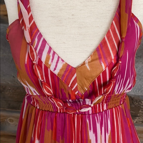 🛑BOGO‼️🆕💗AMERICAN RAG EMPIRE WAIST STRIPED DRESS - Picture 2 of 6